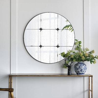 Miroir mural rond