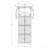 Tall Storage Cabinet With Doors And 4 Shelves-2045694034