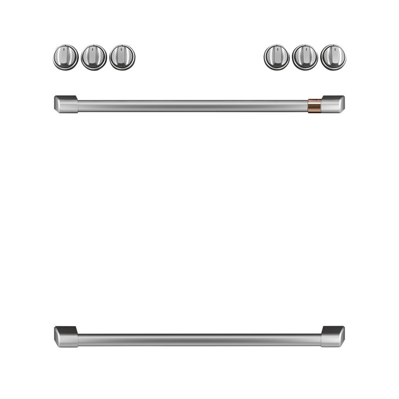 Front Control Gas Range Handle Kit, Stainless Steel