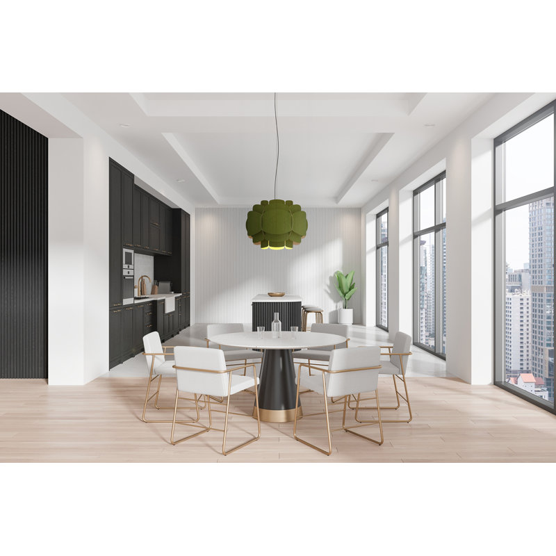 Luminaire suspendu 1 lumière Bella, Vert