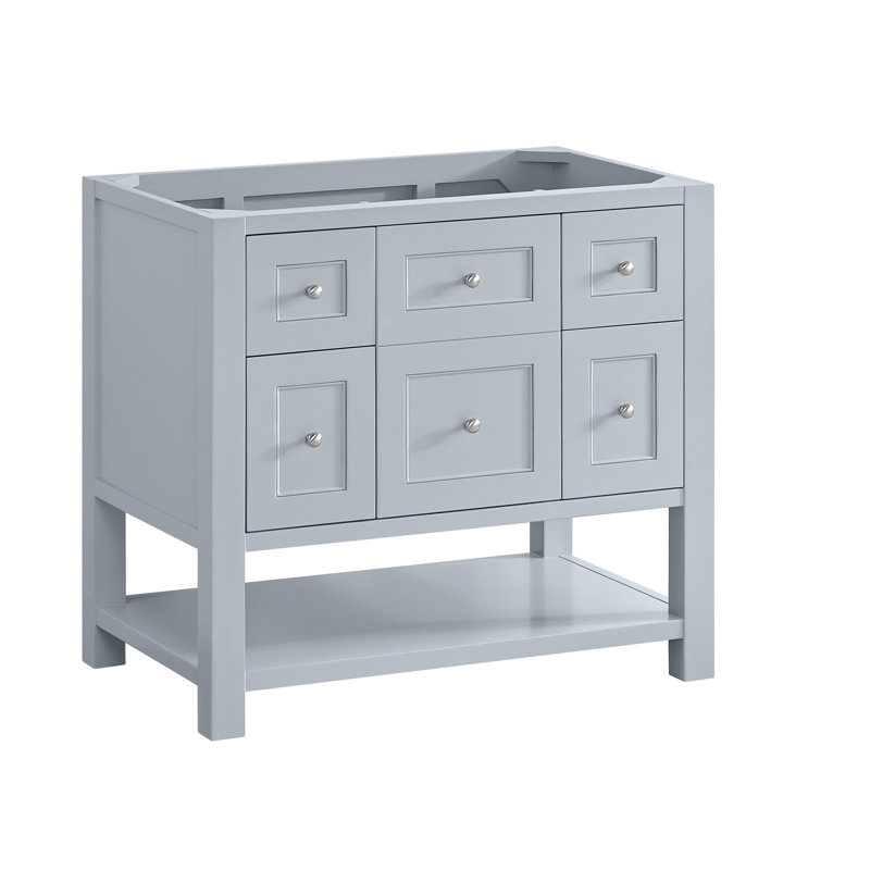 Breckenridge 36'' W Single Bathroom Vanity Base, Bright White