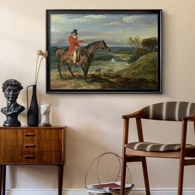 Equestrian Portrait (A Gentleman on a Hunter)-James Ward-Framed Gallery Wrapped Canvas-c. early 19th Century