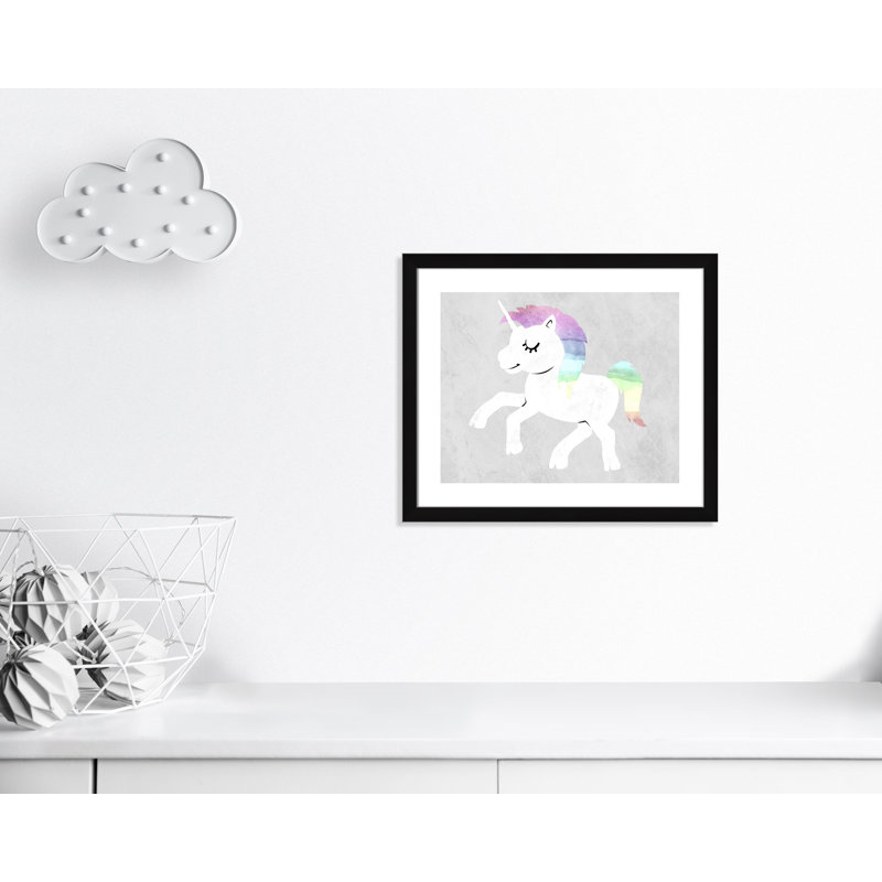 Créatures magiques 1, impression sur papier, H 22,5 po x l 26,5 po x P 0,63 po, Cadre noir