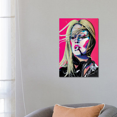 Brigitte Bardot by Peter Martin - Wrapped Canvas Painting