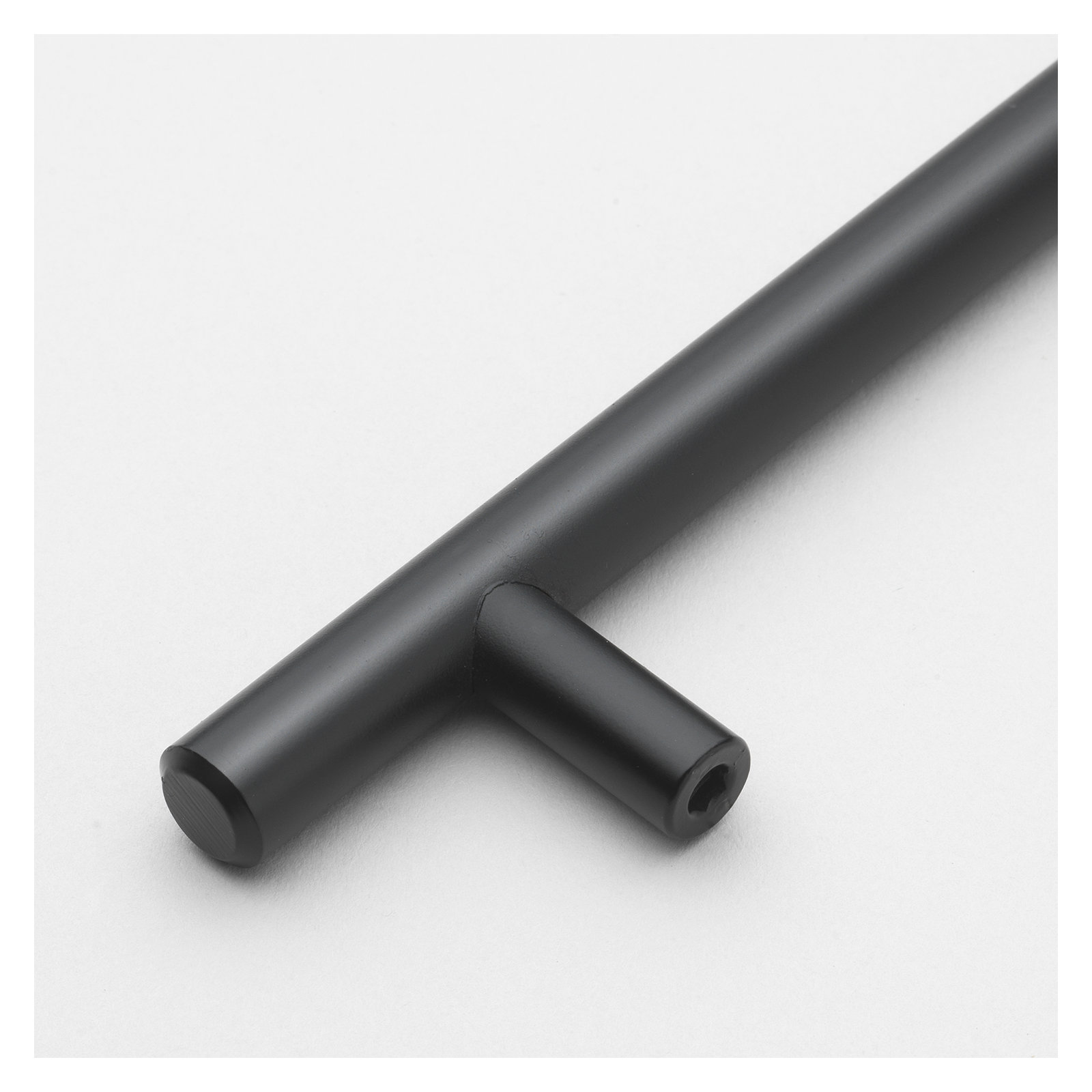 Roman Bar Pull, Matte Black, 9"