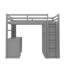 Lit mezzanine double avec tiroirs Alvara Kids-597189301