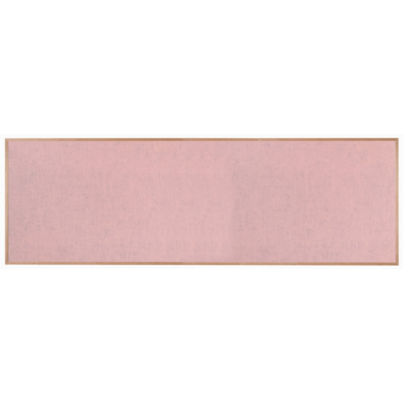 Burlap Wall Vinyl Bulletin Board, 48" x 144", Green