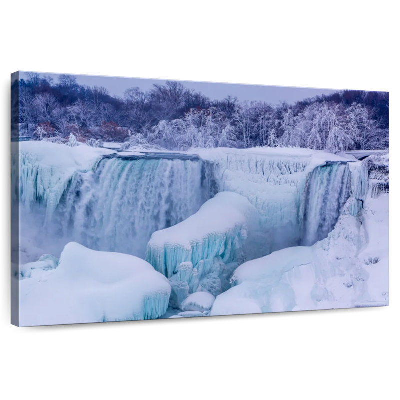 Alvord Frozen Niagara Falls, H 16 po x l 24 po