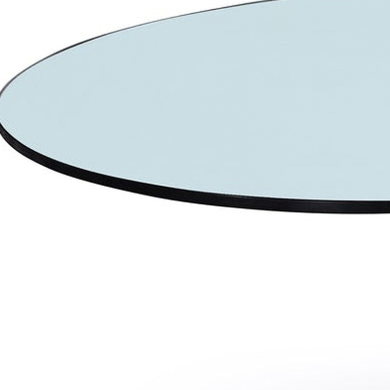 Table basse ronde abstraite Normant