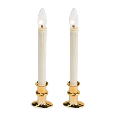 Unscented Flameless Candle with Plastic Holder