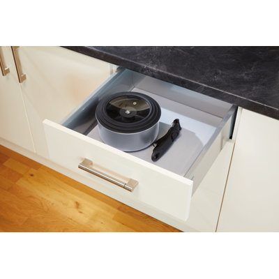 MasterClass Smart Space Set of Three Stacking Induction-Safe Non-Stick Pans