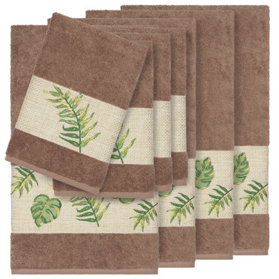 Zoe 8 Piece Turkish Cotton Towel Set