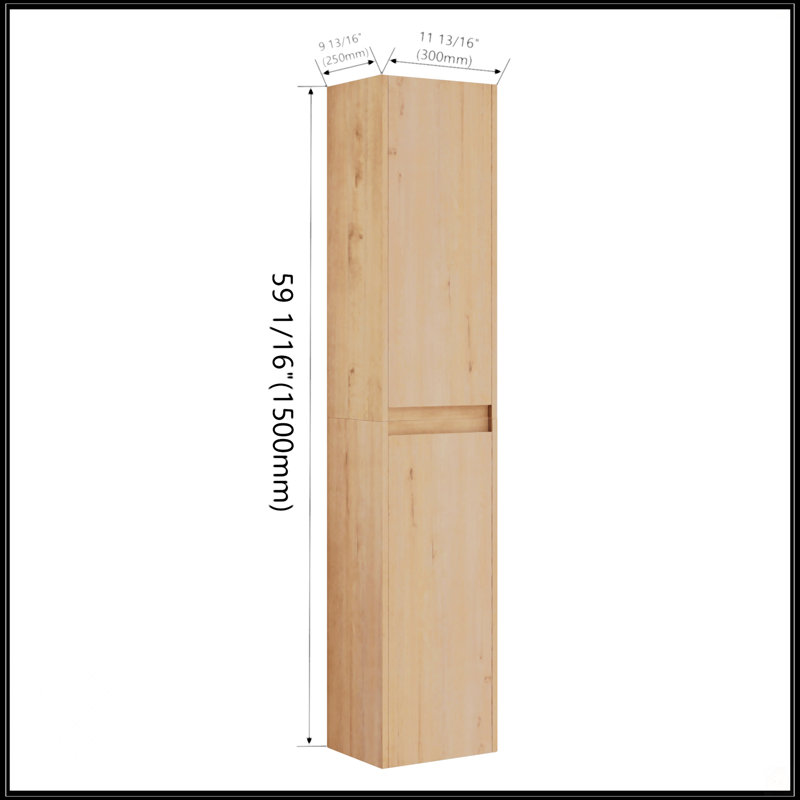 Armoire de salle de bain 12 "