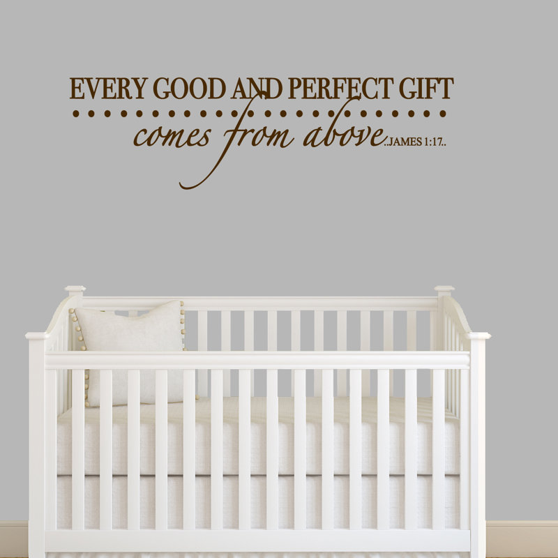 Décalcomanie murale tous good et perfect Jobe, Brun chocolat