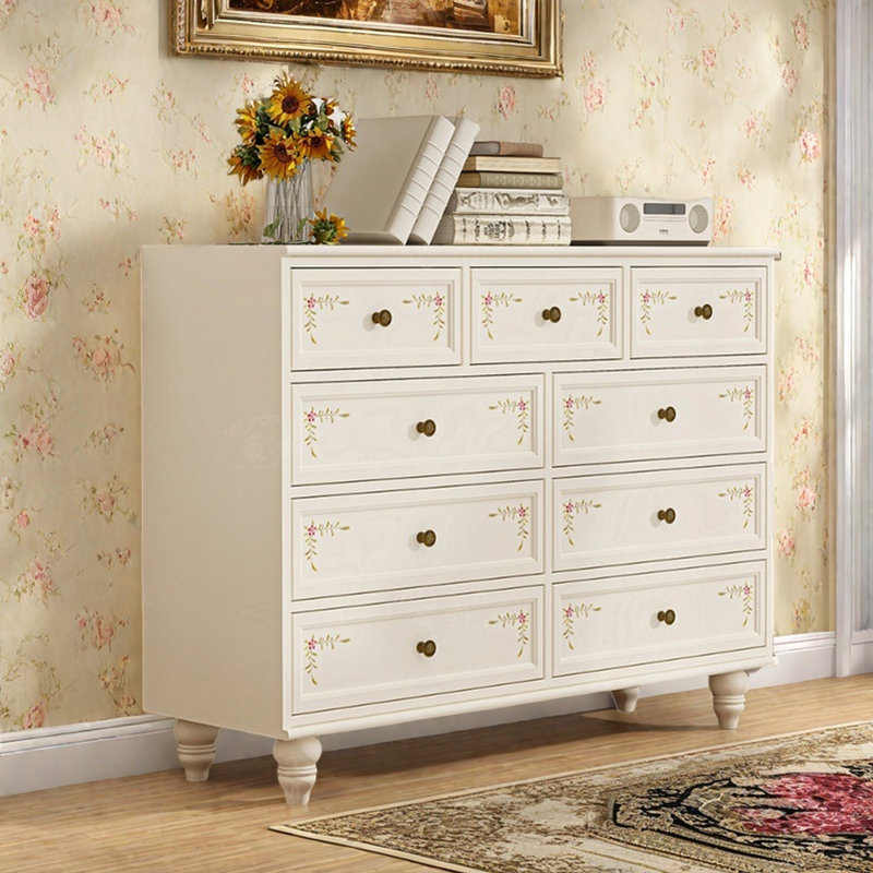 Commodes décoratives simples peintes Retro Country