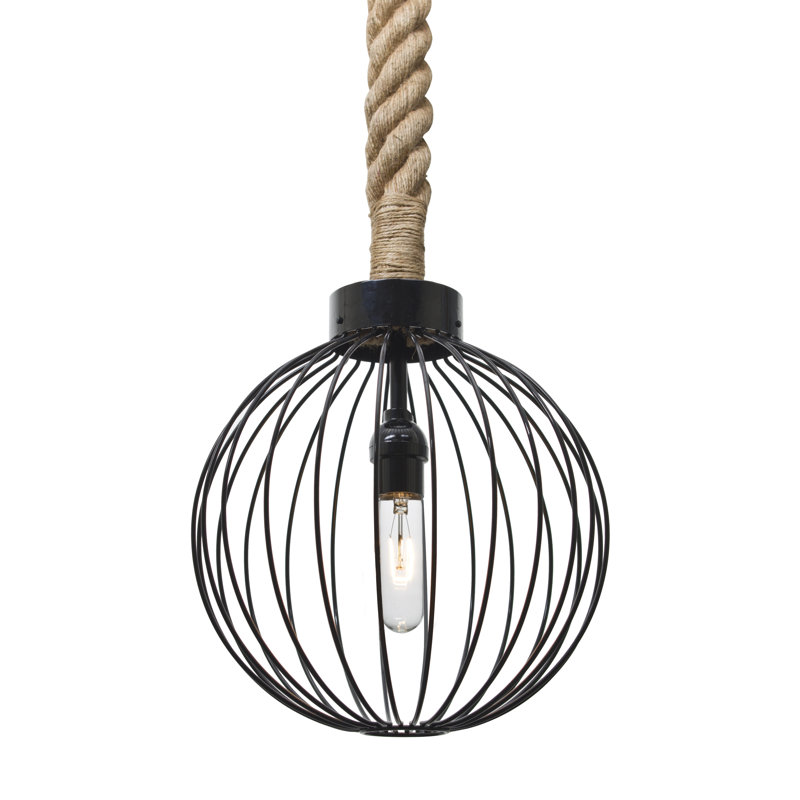Mandurah 1 - Light Black Single Pendant