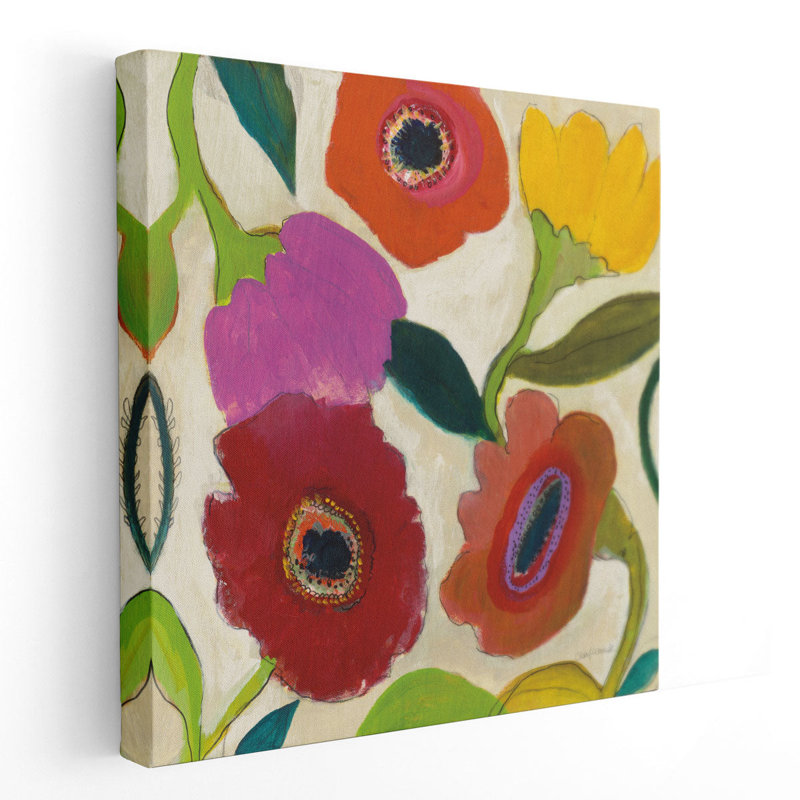 «Garden Memory II», reproduction d'art sur toile, H 12 po x l 12 po