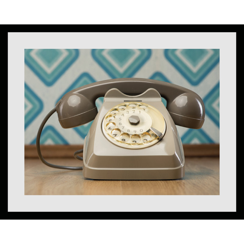 Telephone - Single Picture Frame Print