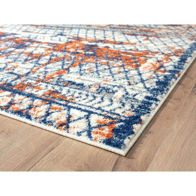Labastide Geometric Indoor Rug, Rectangle 6' x 9'