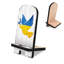 Support de bureau Designocracy bleu / jaune / blanc-84308900