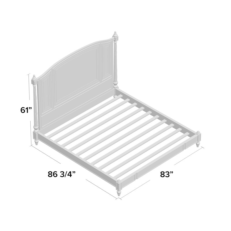 Brooksby Bed, King