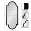 Taylor Engineered Wood Flat Mirror-2056645487