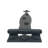 9" Offset Spear Cabinet Strap Hinge, Pair