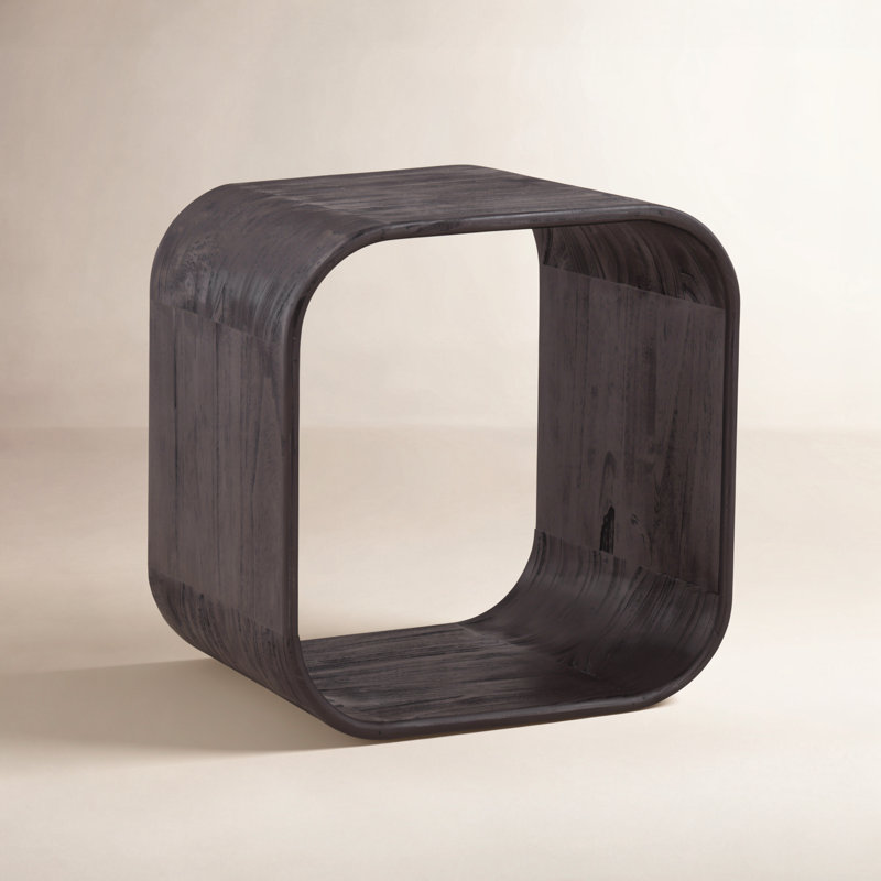 Jaimes Side Table Dark Brown