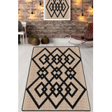 Washable Geometric Indoor Rug