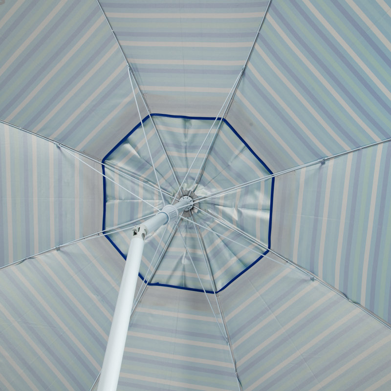 Parasol de plage 7 pi avec ancre Tommy Bahama