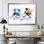 «Hockey Player Shootout I», impression d'art mural de hockey sportif