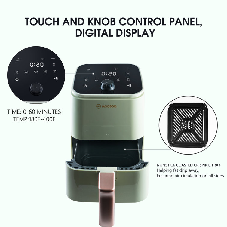 Mini Air Fryer - Screen And Time Control - MA29 - MOOSOO