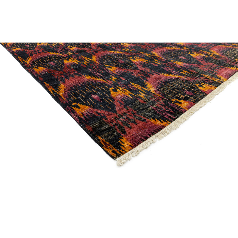 Contemporary One-of-a-Kind 8' 2" X 10' 2" Hand Knotted Area Rug