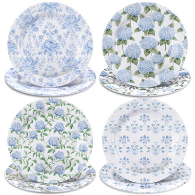 Ensemble de 8 assiettes à salade 8 pièces Vintage
