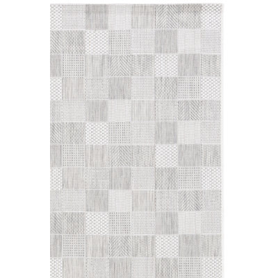 Courtyard Performance Geometric Indoor/Outdoor Area Rug