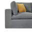 Canapé modulaire modulaire, canapé Cloud, canapé modulaire surdimensionné en U, canapé en mousse haute densité, canapé à assise profonde, grand salon, canapé modulaire en tissu gris clair-1483362641