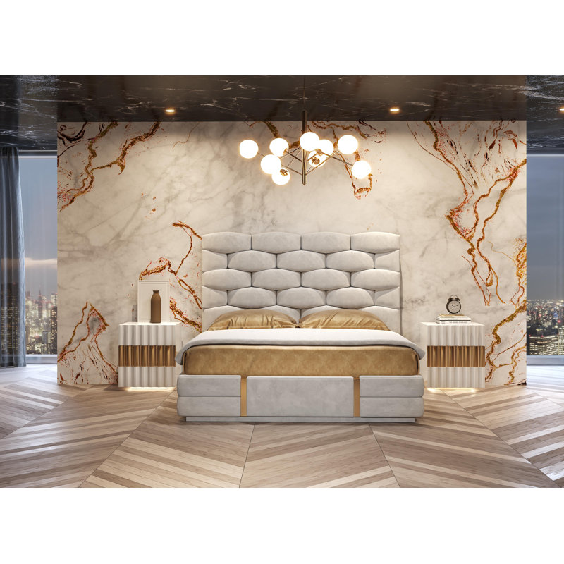 Andlau Orion Bedroom Ob26, Queen, Bed