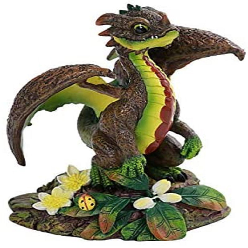 Figurine décorative en résine de dragon pt avocat