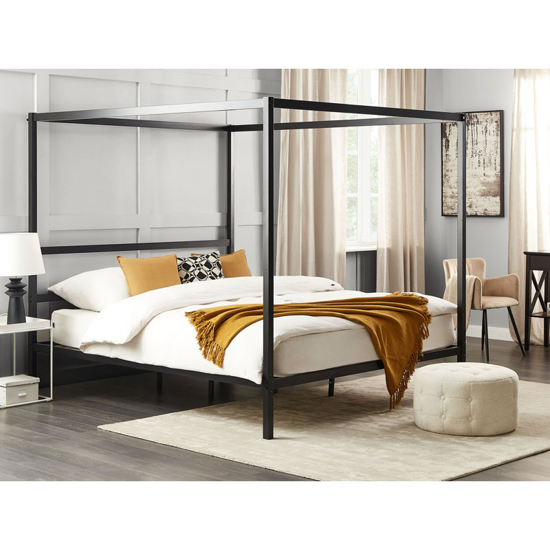 Lynton Metal Bed, Black, Super King (6')
