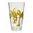 Acrylic Drinking Glasses With Palm Tree Motifs
