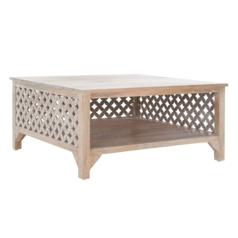 Dasheil Coffee Table, Burnt White, Gray