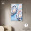 «Finding Seashells», toile abstraite colorée par -738329184-738329186
