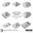 Karran Quattro 16'' X 16'' Matte White Acrylic Square Vessel Sink