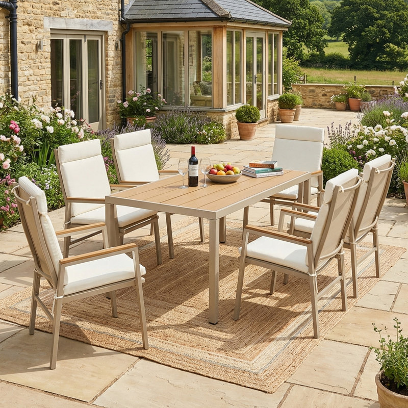Patio Dining Set Table,