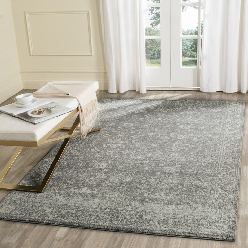 Troene Oriental Hand Woven Area Rug, Rectangle 155 x 229 cm