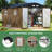 Outdoor Metal Storage Shed with Windows-112014290-122658068