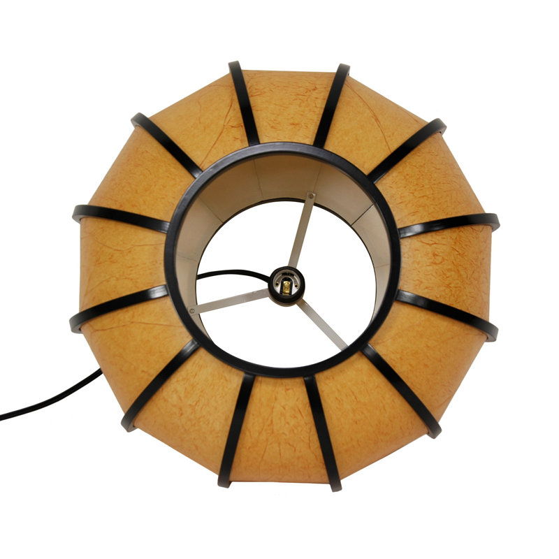 Luminaire sphère suspendu 1 lumières lanterne Smithson, Noir