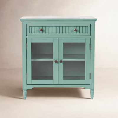 Alibi 32" Glass Door Accent Cabinet