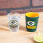 4 pièces en céramique et verre 2 oz Ensemble de tasses, Green Bay Packers