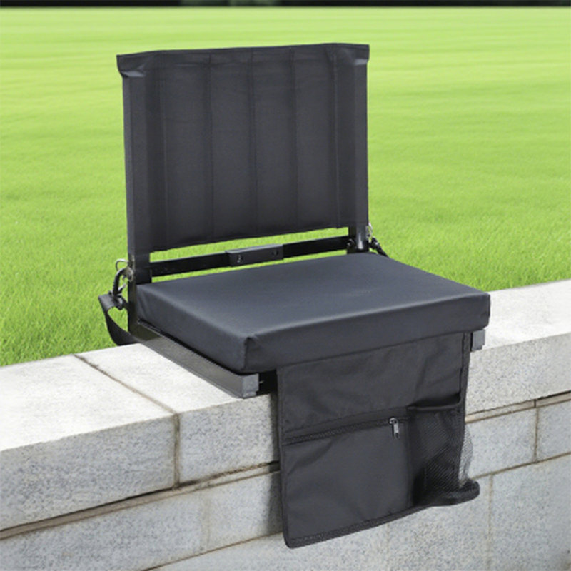 Stadium Seats With Back Support Bleacher Chairs With Back And Cushion Thick Padded Bleacher Seats Includes Shoulder Strap